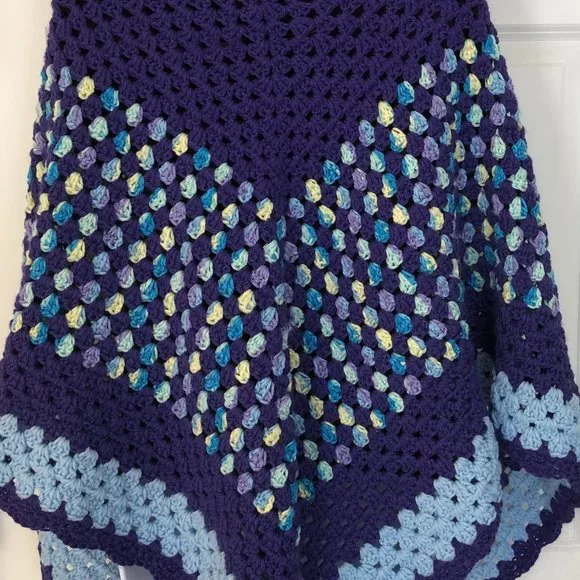 💕 SOLD! NWT! HANDMADE Crocheted Women's Shawl Wrap Gift with Heartfelt Blessing - Picture 4 of 14